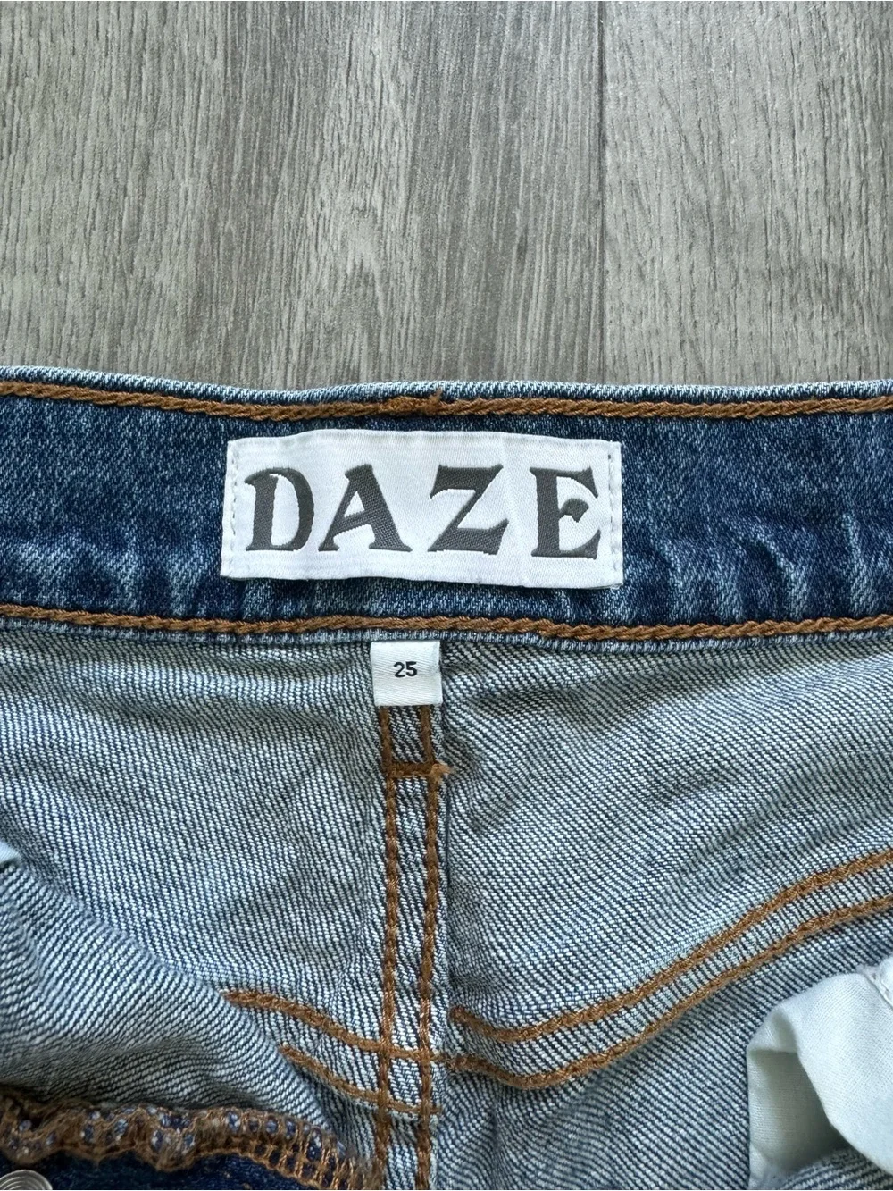 Daze Distressed Denim Cutoff Shorts